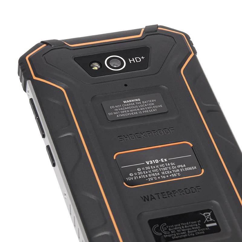 IP68 Waterproof Shockproof V31D-EX 5000mAh battery 5.45 Inch Rugged Smartphone